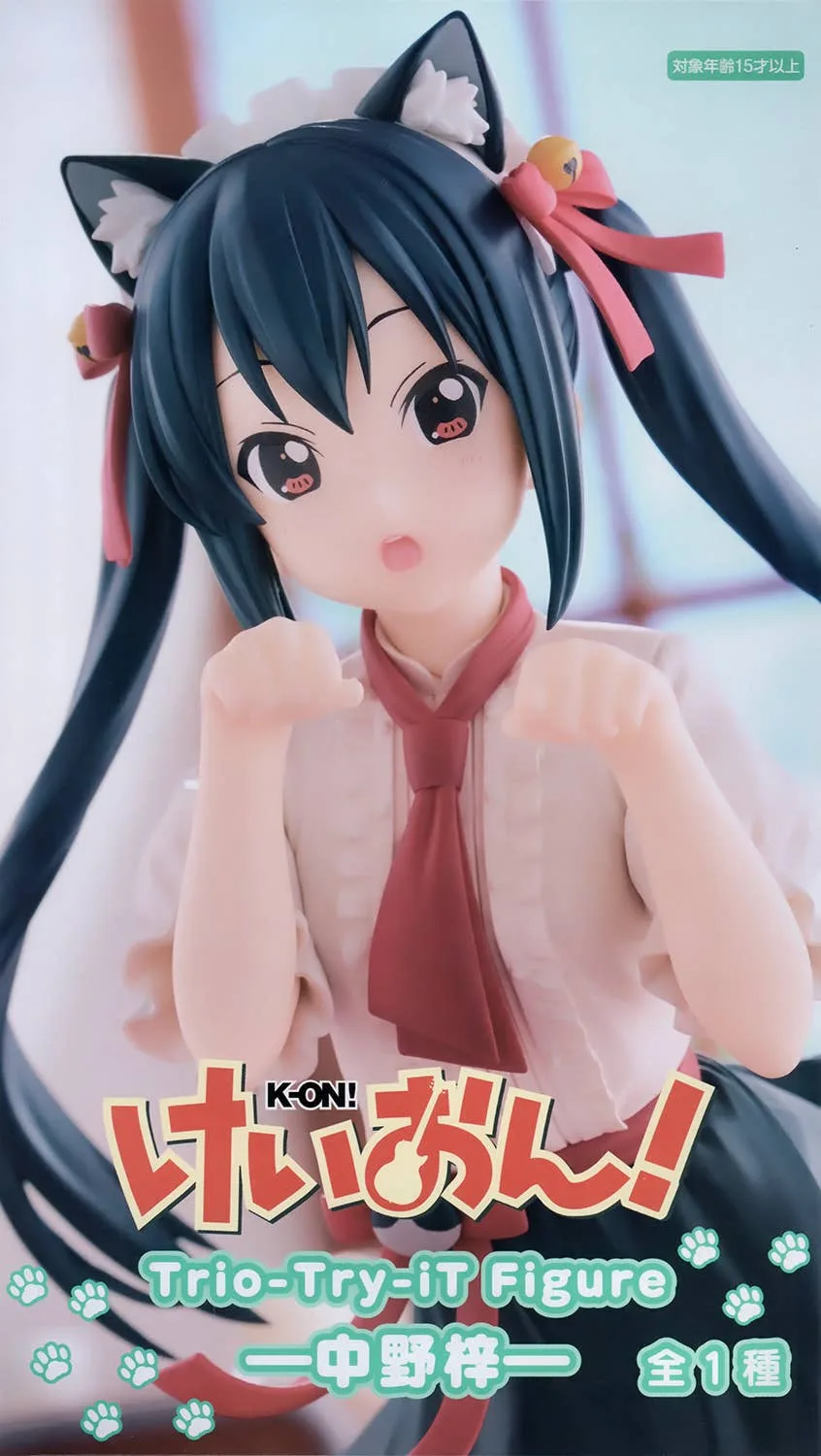 Foto 2 de 2 de Azusa Nakano café de gatinho – K-On! (Trio-Try-iT, FuRyu)