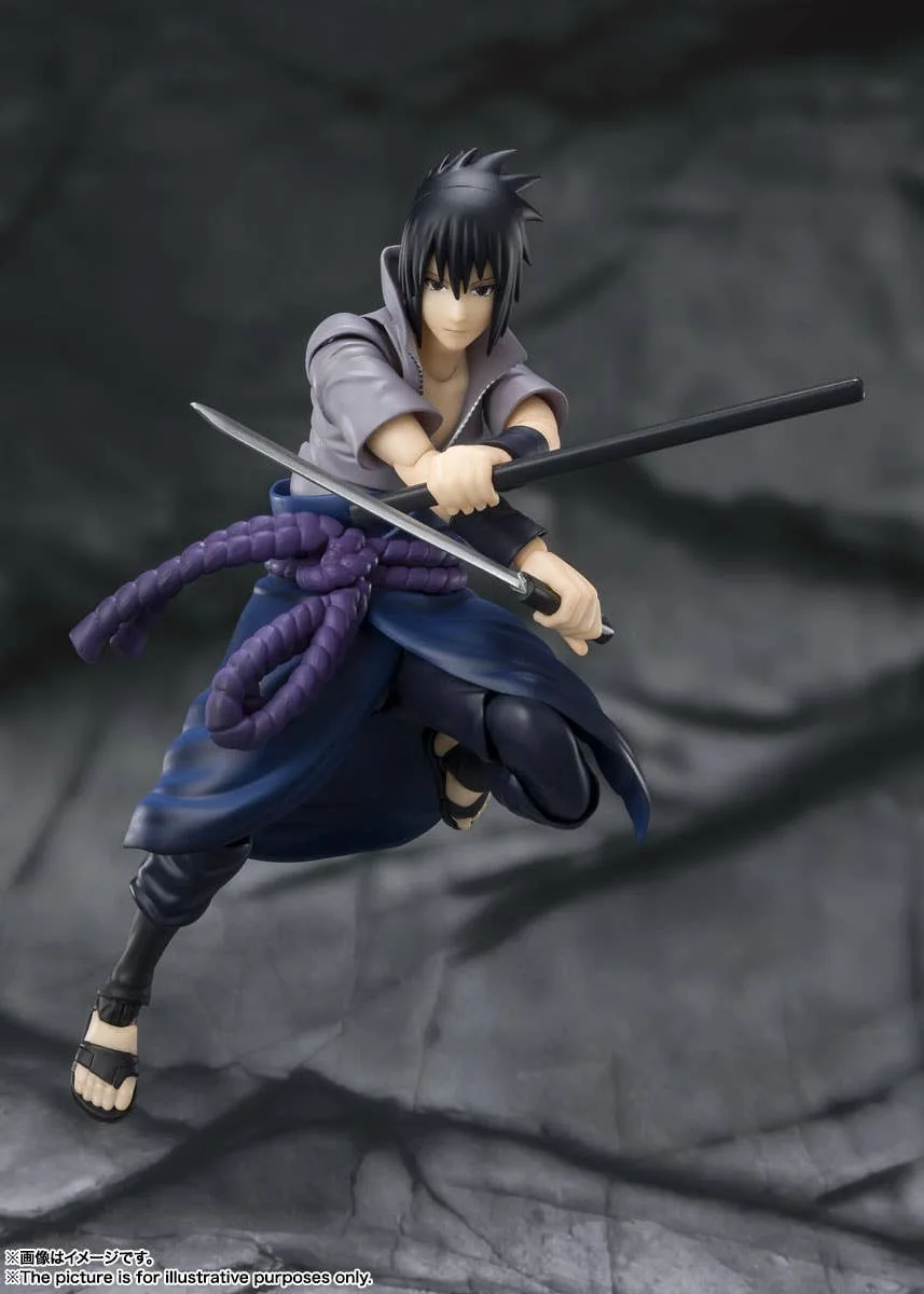 Foto 2 de 2 de Sasuke Uchiha – Naruto Shippuden (S.H.Figuarts, Bandai)
